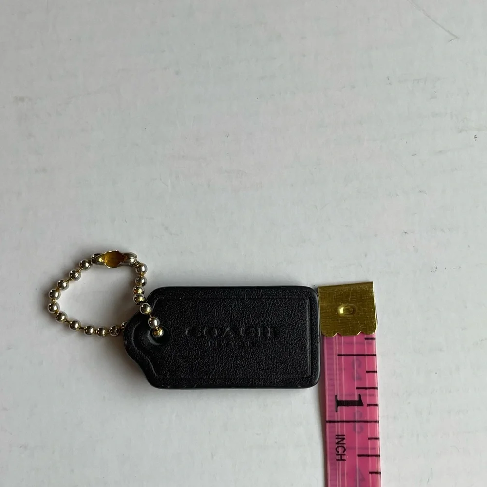 Coach Black Key Chain Fob